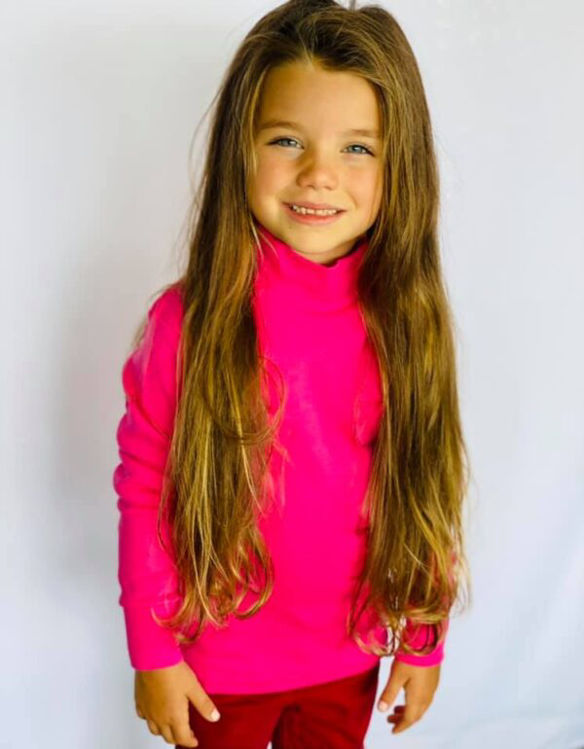 Picture of Bimbi E 100% HIGH QUALITY Cotton Thermal Turtlenecks FUCHSIA